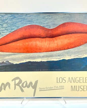 EXHIBITION POSTER, MAN RAY, LOS ANGELES COUNTY MUSEUM OF ART